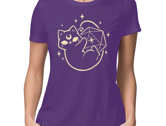 Cute Magical Black Cat D20