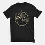 Cute Magical Black Cat D20-Mens-Basic-Tee-xMorfina