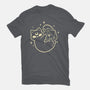 Cute Magical Black Cat D20-Womens-Fitted-Tee-xMorfina