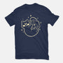 Cute Magical Black Cat D20-Womens-Basic-Tee-xMorfina
