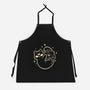 Cute Magical Black Cat D20-Unisex-Kitchen-Apron-xMorfina