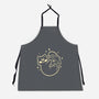 Cute Magical Black Cat D20-Unisex-Kitchen-Apron-xMorfina