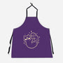 Cute Magical Black Cat D20-Unisex-Kitchen-Apron-xMorfina