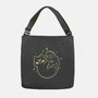 Cute Magical Black Cat D20-None-Adjustable Tote-Bag-xMorfina