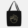 Cute Magical Black Cat D20-None-Basic Tote-Bag-xMorfina