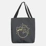 Cute Magical Black Cat D20-None-Basic Tote-Bag-xMorfina
