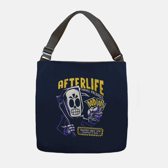 Afterlife Tickets-None-Adjustable Tote-Bag-estudiofitas