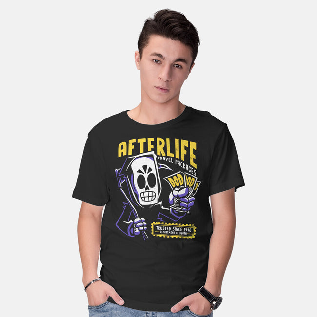 Afterlife Tickets-Mens-Basic-Tee-estudiofitas