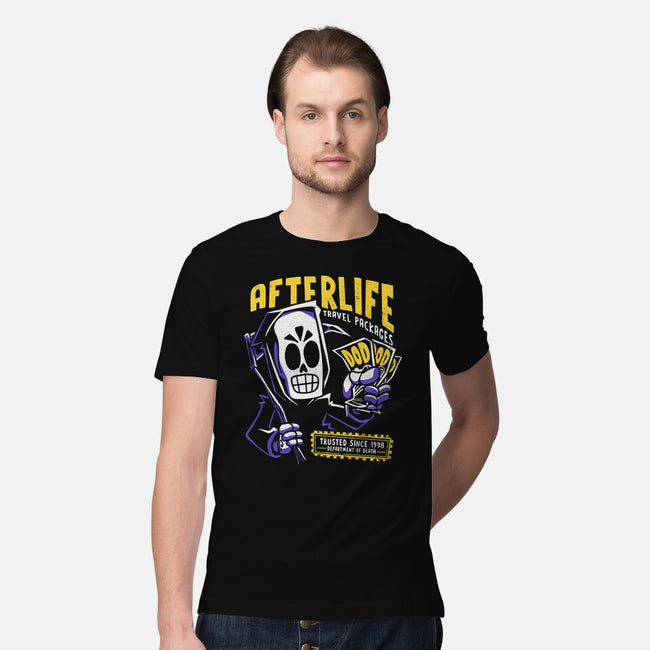 Afterlife Tickets-Mens-Premium-Tee-estudiofitas