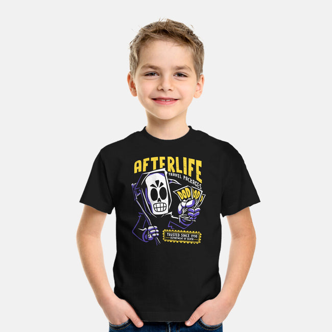 Afterlife Tickets-Youth-Basic-Tee-estudiofitas