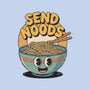 Send Noods Retro-Womens-Basic-Tee-RoboMega