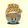 Send Noods Retro-None-Adjustable Tote-Bag-RoboMega