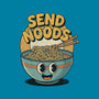 Send Noods Retro-None-Adjustable Tote-Bag-RoboMega