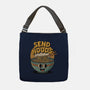 Send Noods Retro-None-Adjustable Tote-Bag-RoboMega