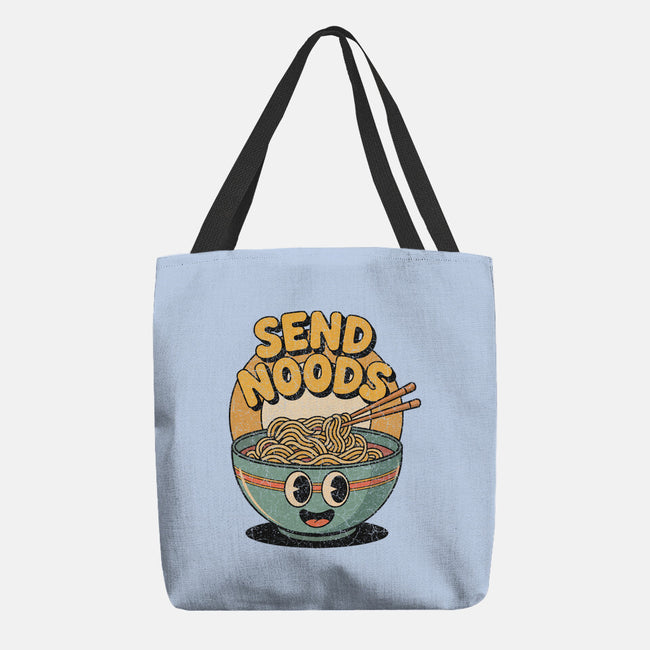 Send Noods Retro-None-Basic Tote-Bag-RoboMega