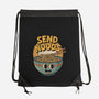Send Noods Retro-None-Drawstring-Bag-RoboMega