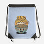 Send Noods Retro-None-Drawstring-Bag-RoboMega