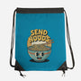Send Noods Retro-None-Drawstring-Bag-RoboMega