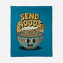 Send Noods Retro-None-Fleece-Blanket-RoboMega