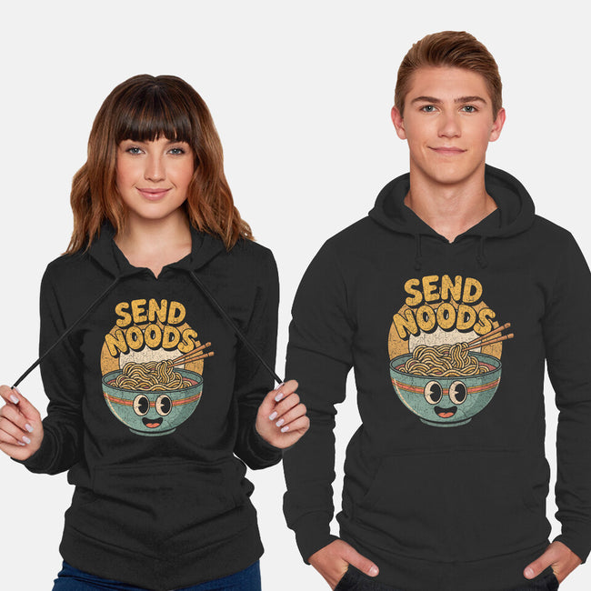 Send Noods Retro-Unisex-Pullover-Sweatshirt-RoboMega