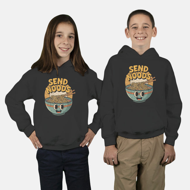 Send Noods Retro-Youth-Pullover-Sweatshirt-RoboMega