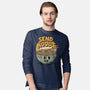 Send Noods Retro-Mens-Long Sleeved-Tee-RoboMega