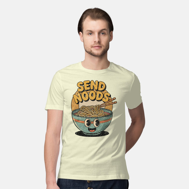 Send Noods Retro-Mens-Premium-Tee-RoboMega