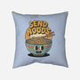 Send Noods Retro-None-Removable Cover w Insert-Throw Pillow-RoboMega