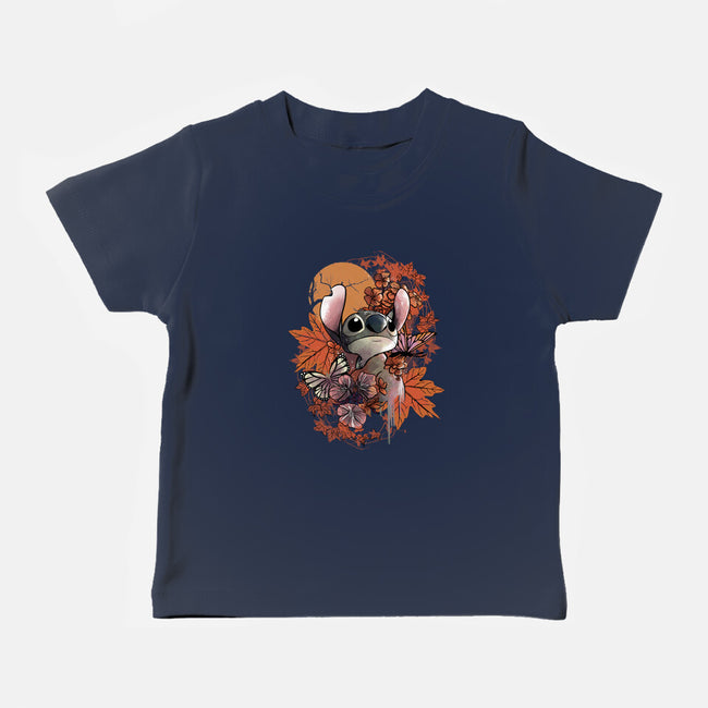 Alien To The Autumn Moonlight-Baby-Basic-Tee-fanfabio