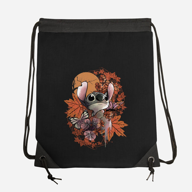 Alien To The Autumn Moonlight-None-Drawstring-Bag-fanfabio