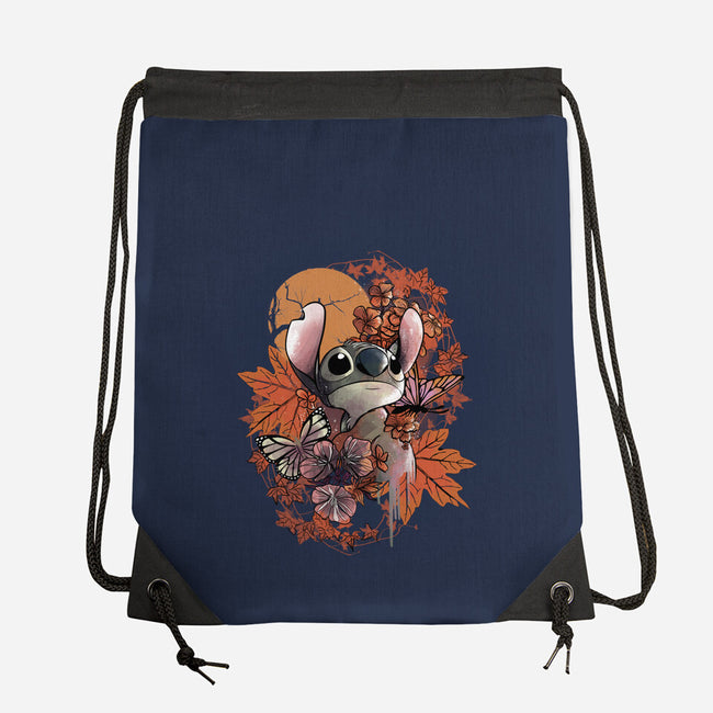 Alien To The Autumn Moonlight-None-Drawstring-Bag-fanfabio