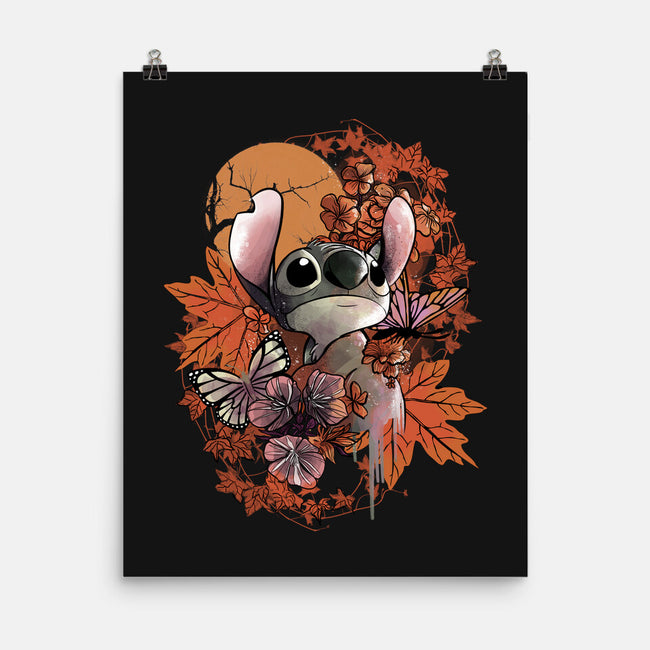 Alien To The Autumn Moonlight-None-Matte-Poster-fanfabio