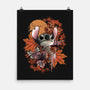 Alien To The Autumn Moonlight-None-Matte-Poster-fanfabio