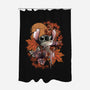 Alien To The Autumn Moonlight-None-Polyester-Shower Curtain-fanfabio