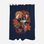 Alien To The Autumn Moonlight-None-Polyester-Shower Curtain-fanfabio