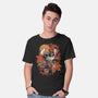 Alien To The Autumn Moonlight-Mens-Basic-Tee-fanfabio