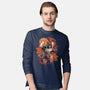 Alien To The Autumn Moonlight-Mens-Long Sleeved-Tee-fanfabio