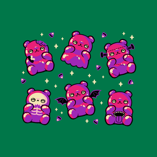 Halloween Gummy Bears-Womens-Fitted-Tee-xMorfina