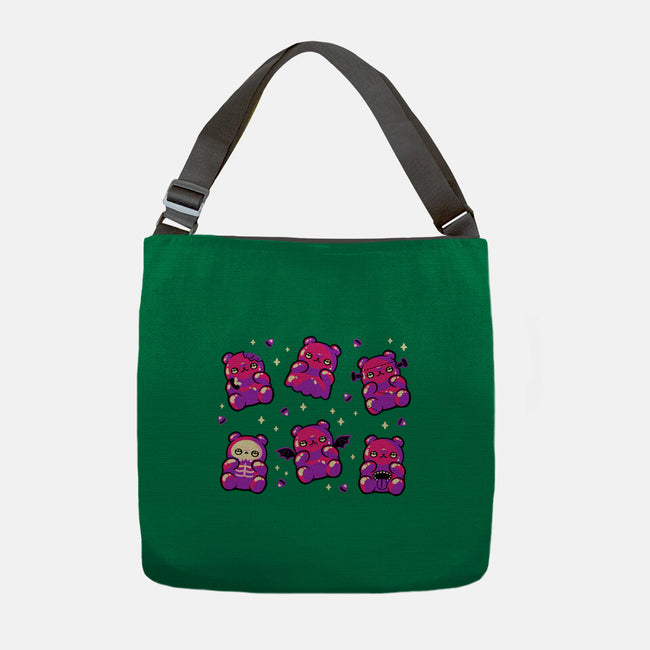 Halloween Gummy Bears-None-Adjustable Tote-Bag-xMorfina