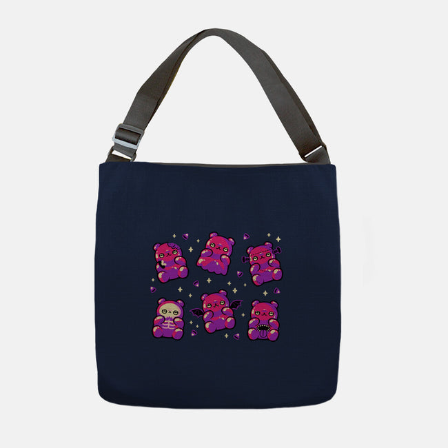 Halloween Gummy Bears-None-Adjustable Tote-Bag-xMorfina