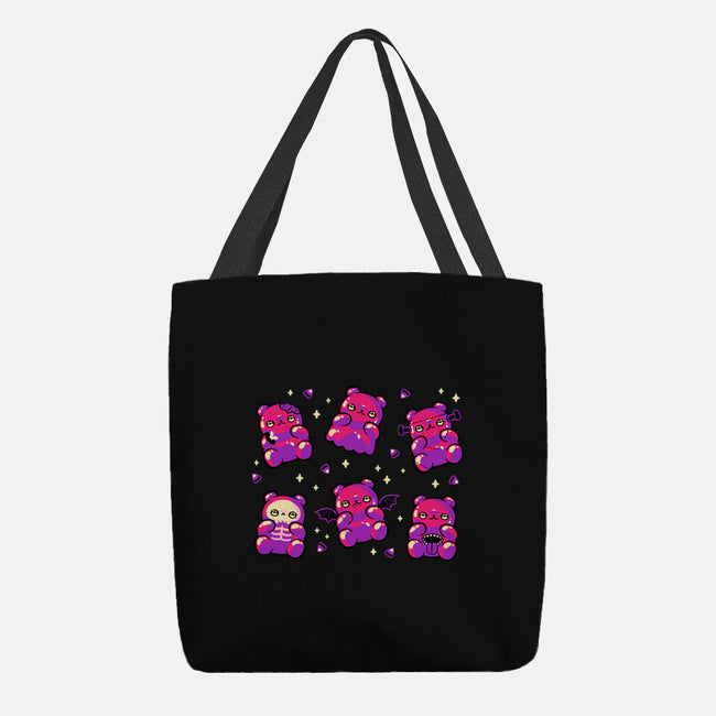 Halloween Gummy Bears-None-Basic Tote-Bag-xMorfina