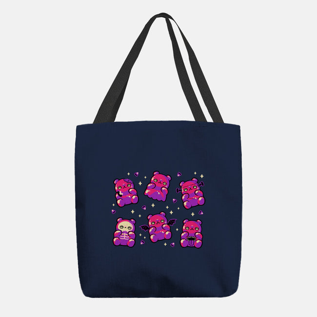 Halloween Gummy Bears-None-Basic Tote-Bag-xMorfina