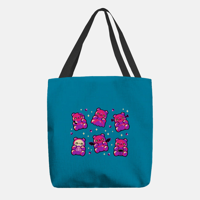 Halloween Gummy Bears-None-Basic Tote-Bag-xMorfina