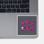 Halloween Gummy Bears-None-Glossy-Sticker-xMorfina