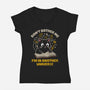 I'm In Another Universe-Womens-V-Neck-Tee-Popnotic