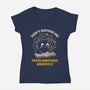 I'm In Another Universe-Womens-V-Neck-Tee-Popnotic