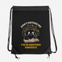 I'm In Another Universe-None-Drawstring-Bag-Popnotic