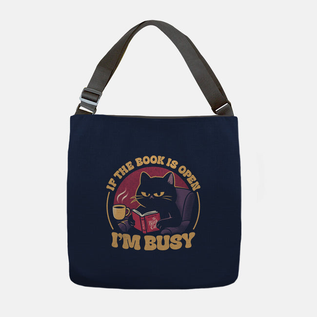 I'm Busy-None-Adjustable Tote-Bag-Popnotic