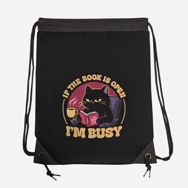 I'm Busy-None-Drawstring-Bag-Popnotic