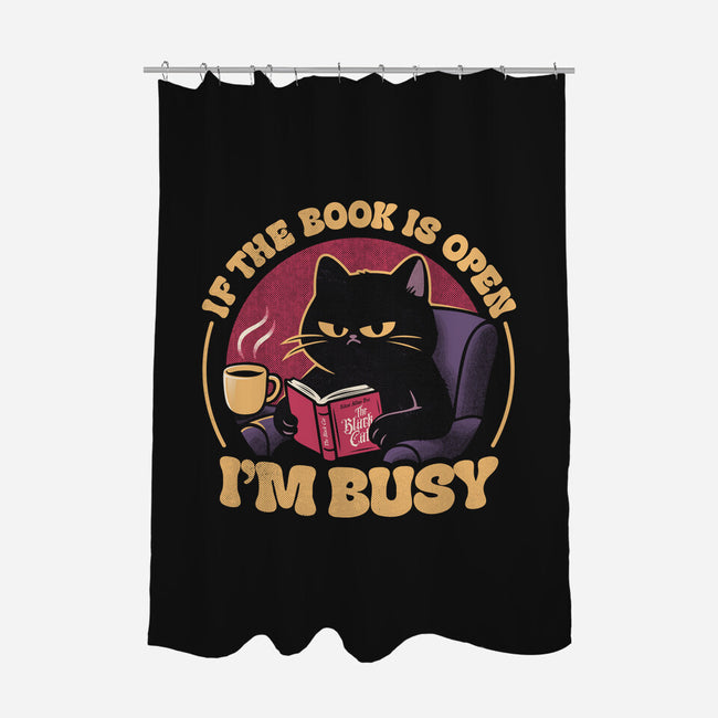 I'm Busy-None-Polyester-Shower Curtain-Popnotic